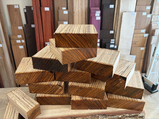 Zebrano Bowl Blank
