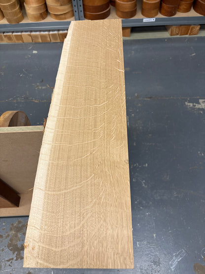 European Oak EUO10 — 720x180avg x46mm Quartersawn (Live Edge)