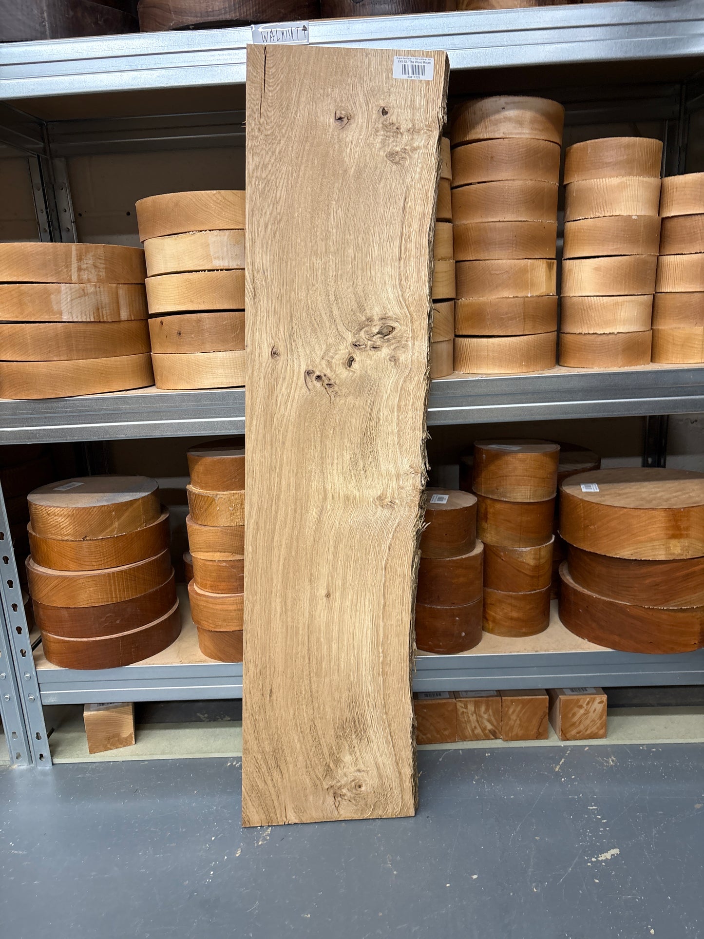 English Oak ENO01 — 1040 x 240avg x 34mm (Live Edge)