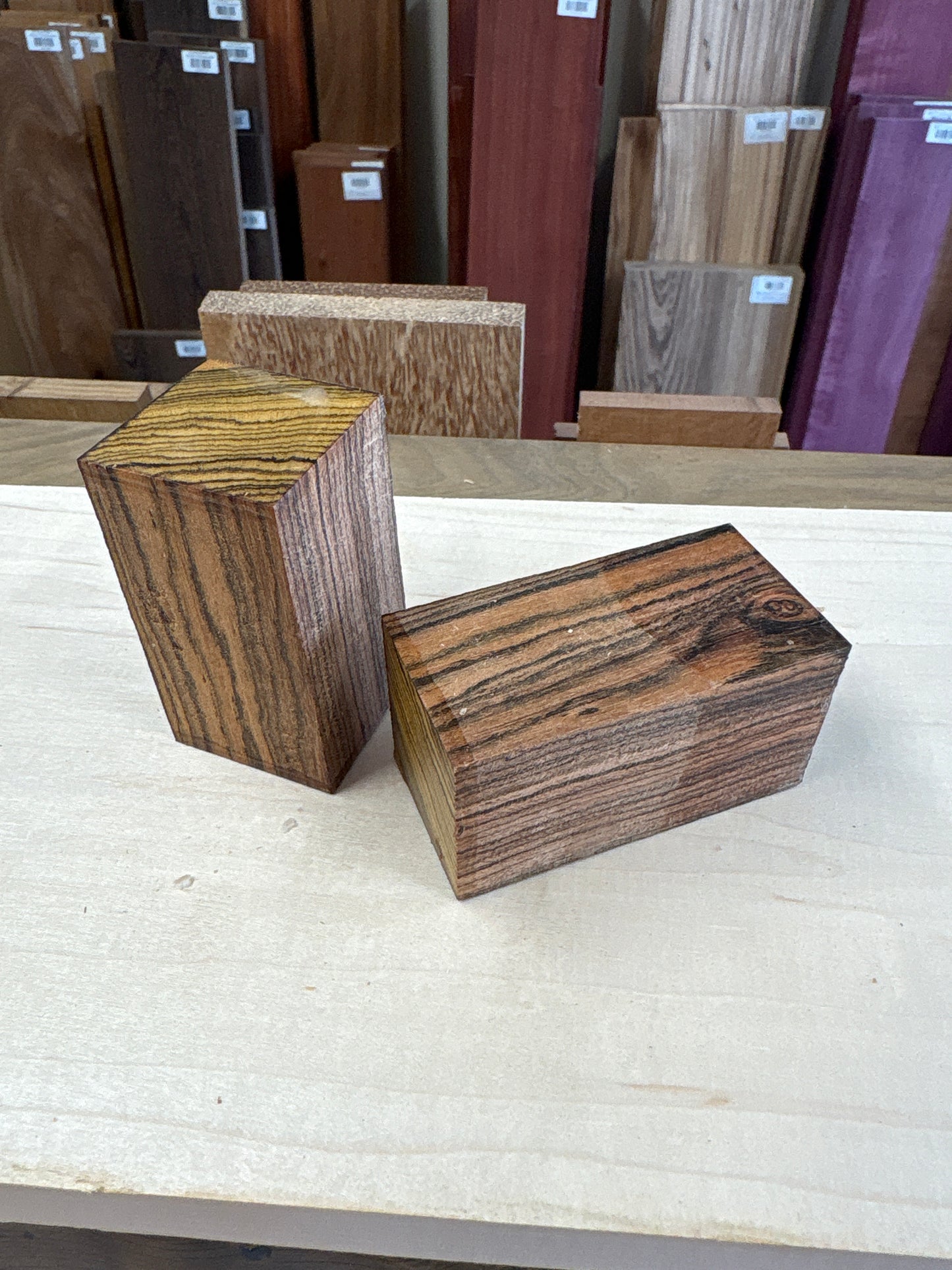 Bocote Bottle Stopper Blank