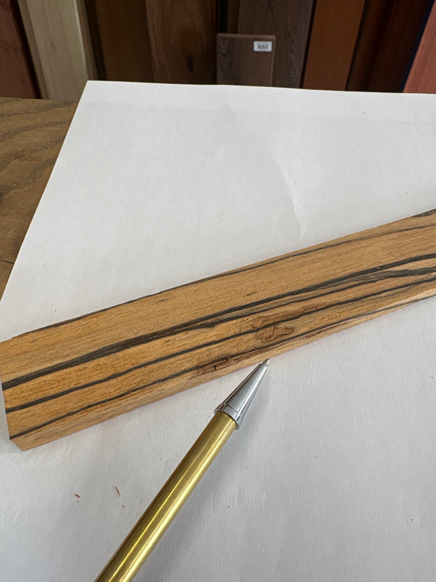 Pale Moon Ebony pms01  Pre-Cut Cue Splice — 300mm (Second)