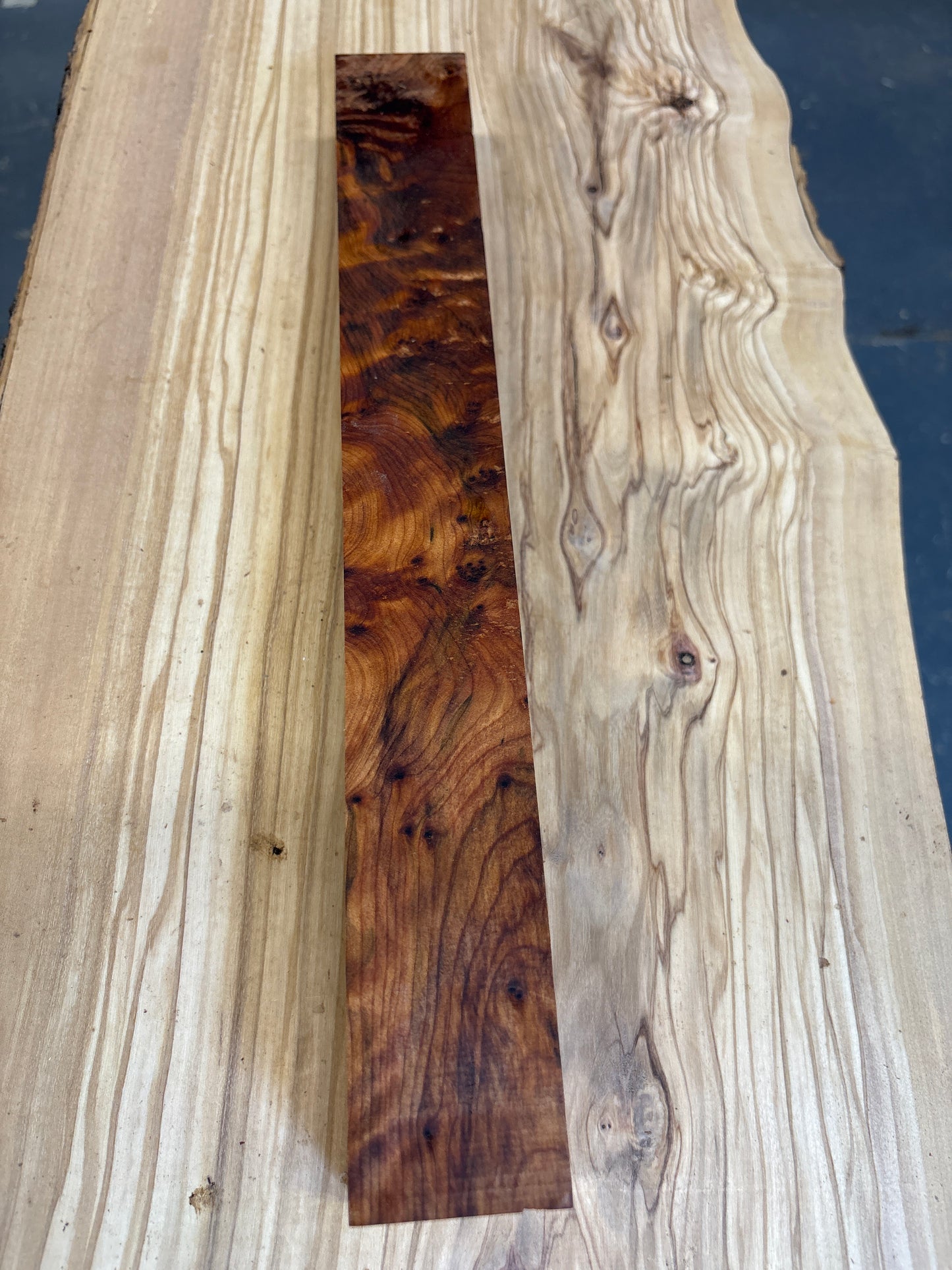 Thuya Burl Spindle Blank