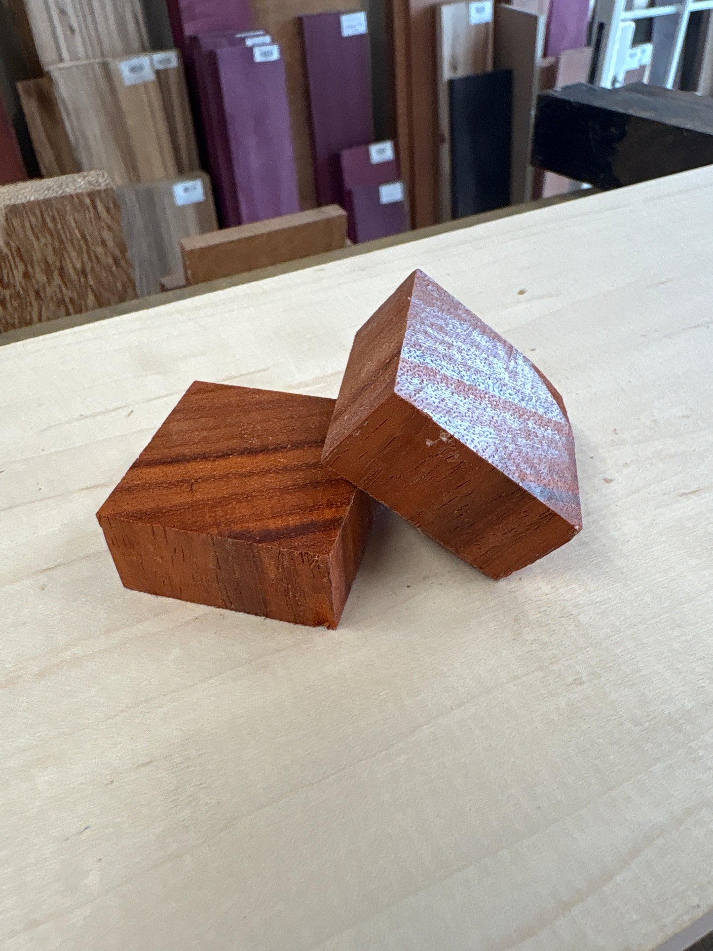 Padauk Wooden Ring Blank