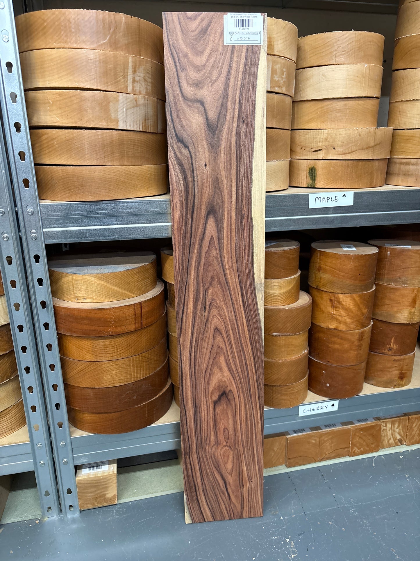 Bolivian Rosewood BR01 — 895x160x20mm