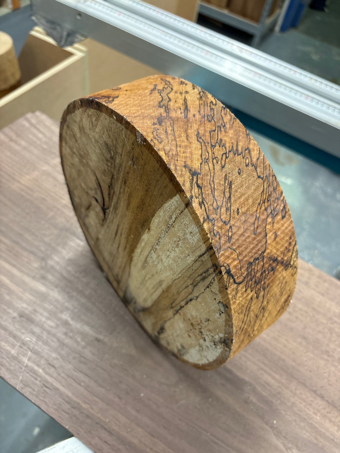 Spalted Beech Bowl Blank SBB01 — 235mm x 60mm
