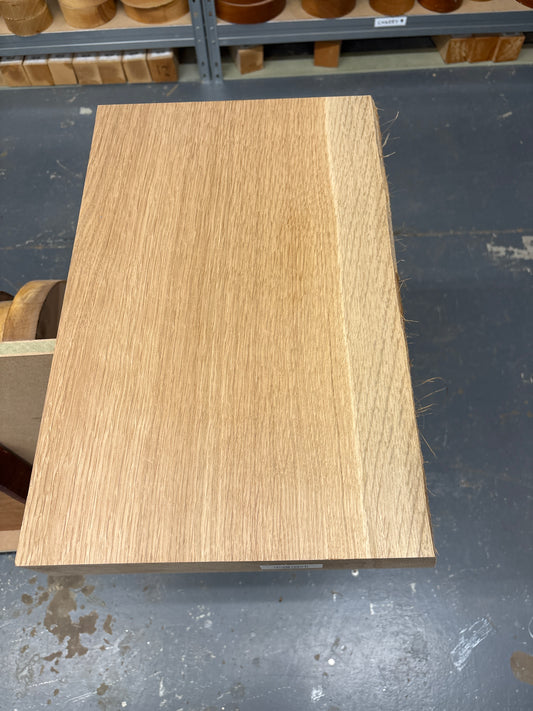 European Oak Chopping Board Blank CBB03 — 495x325x74mm (Live Edge)