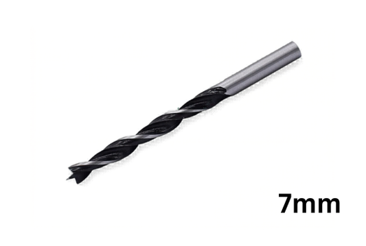 7mm Brad Point Drill Bit