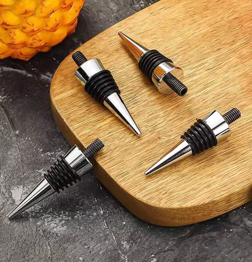 Chrome Wine Bottle Stopper