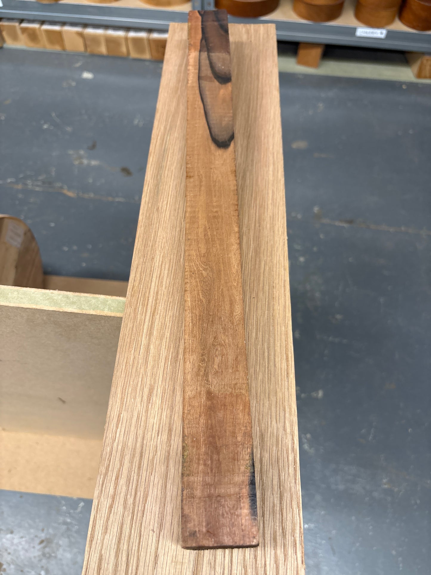 Mun Ebony  Spindle Blank 02 — 470x38-40x38-40mm