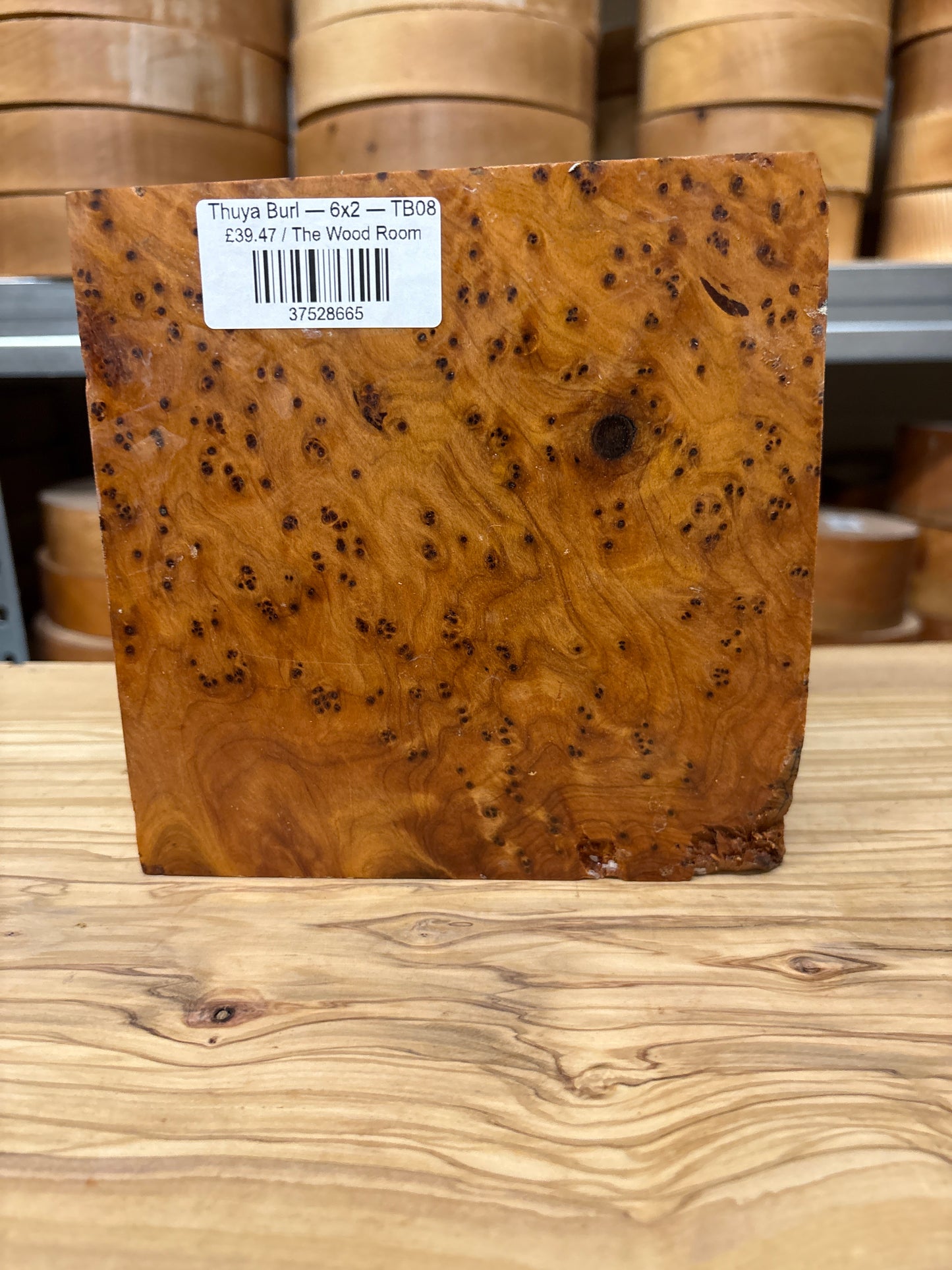 Thuya Burl — 6x2 — TB08