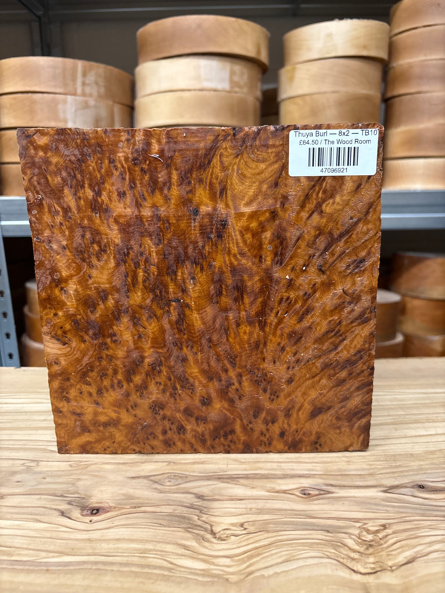 Thuya Burl — 8x2 — TB10