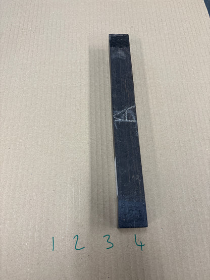 African Ebony  Spindle Blank N07 – 300 x 33 x 33mm