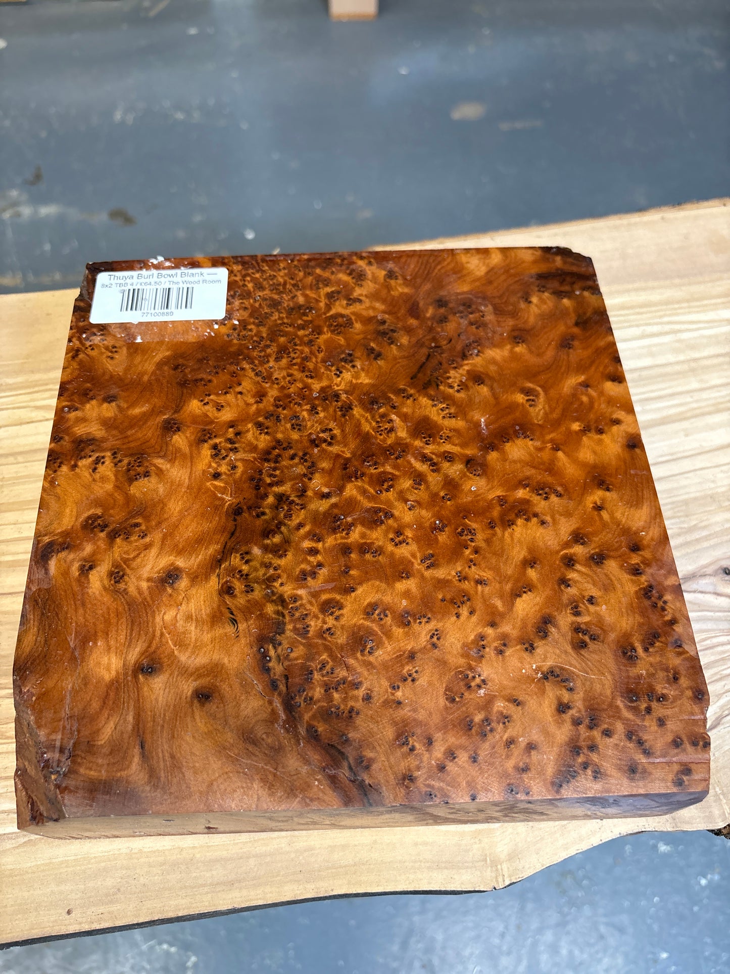 Thuya Burl Bowl Blank —