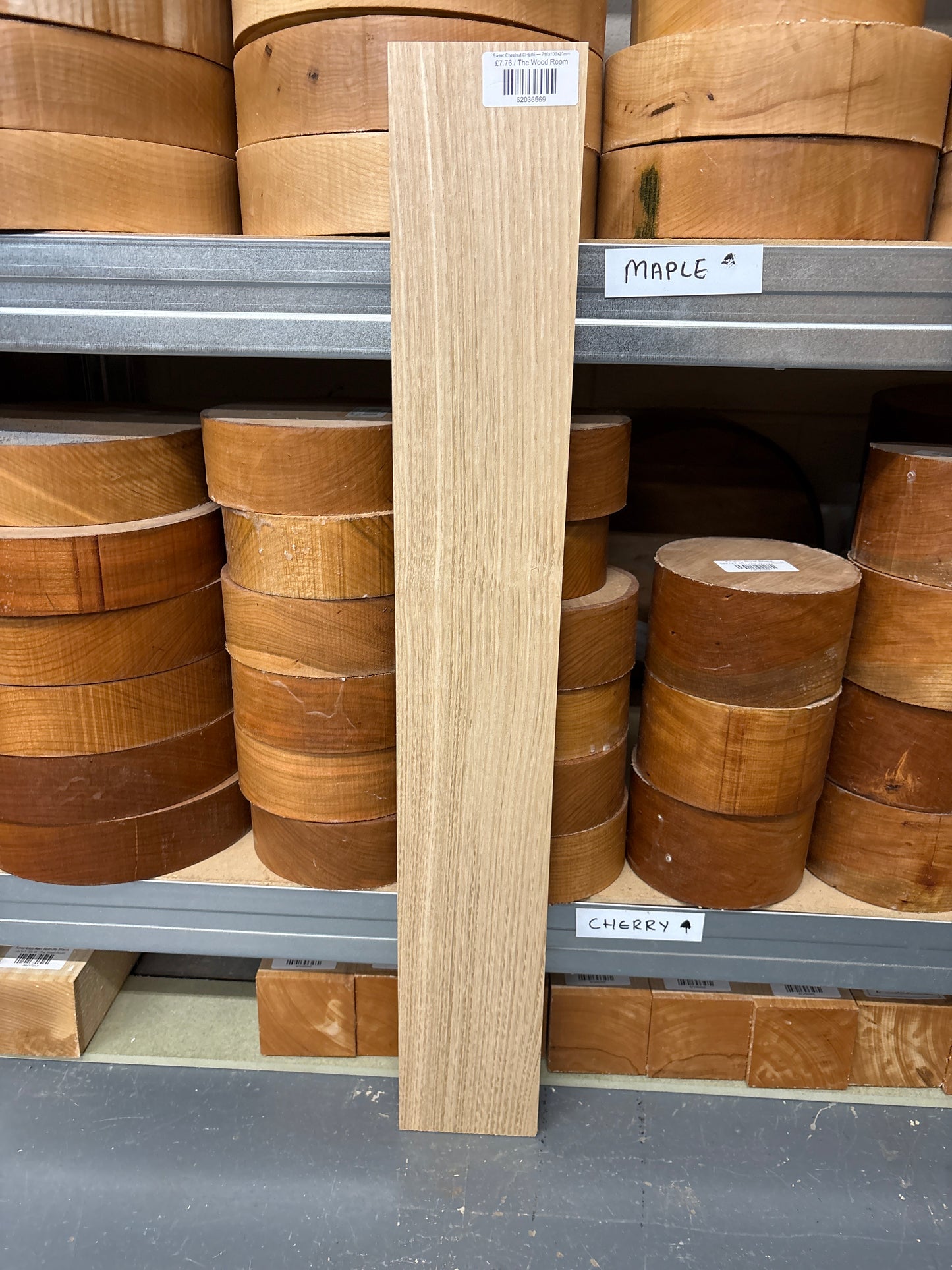 Sweet Chestnut CHE05 — 710x100x20mm
