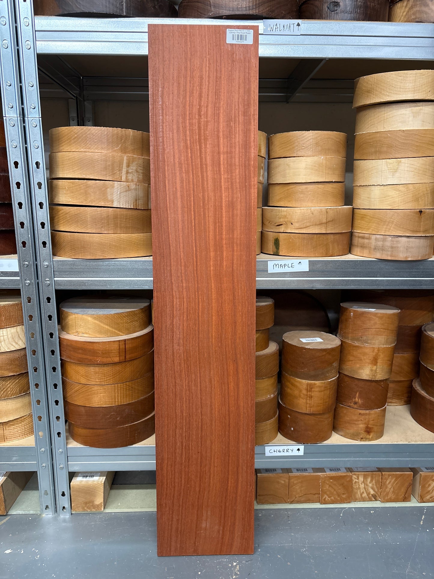 Padauk Plank PAD10 — 1065 × 215 × 24mm