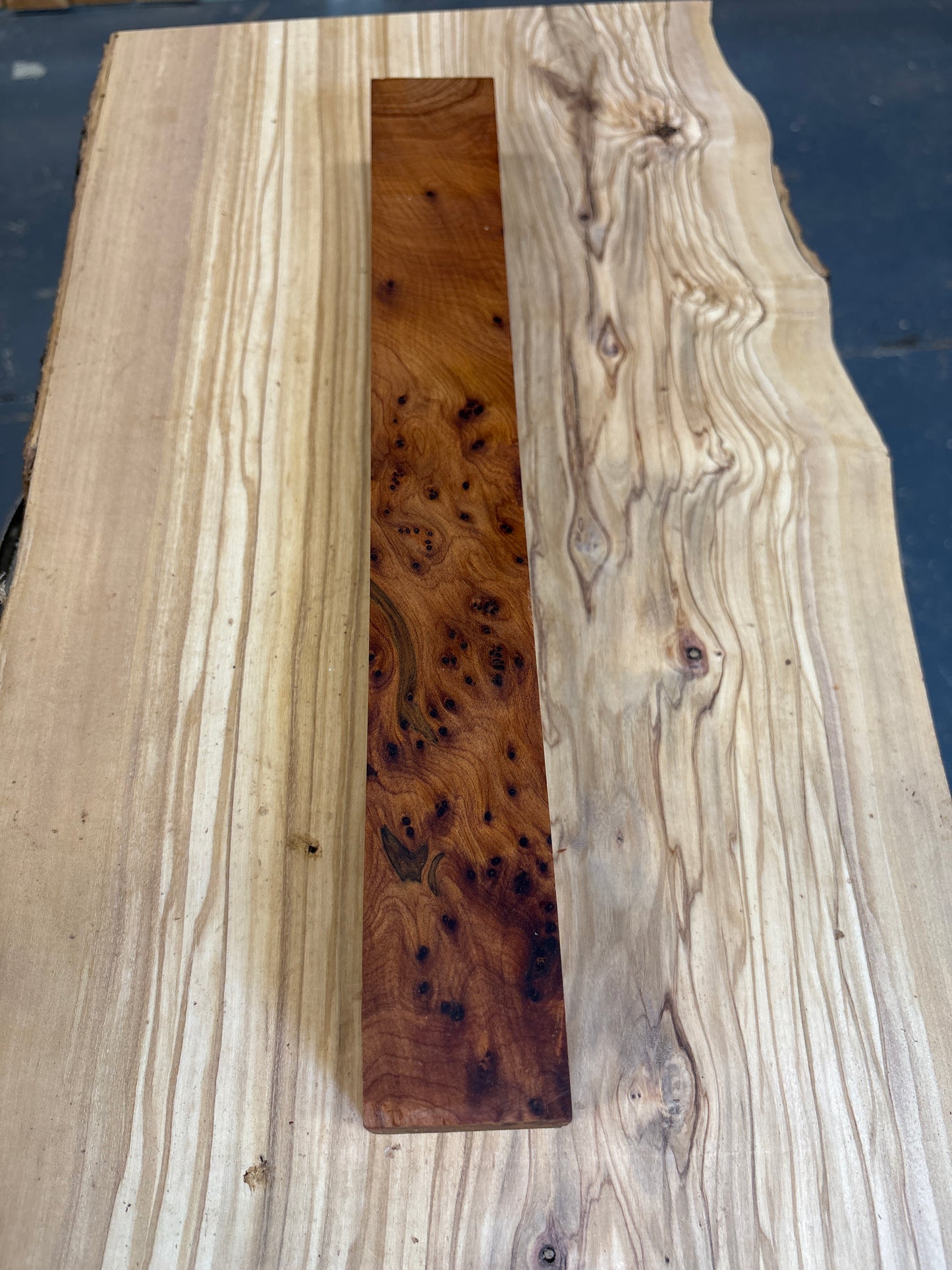 Thuya Burl Spindle Blank