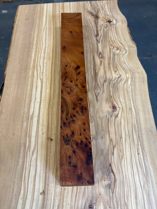 Thuya Burl Spindle Blank
