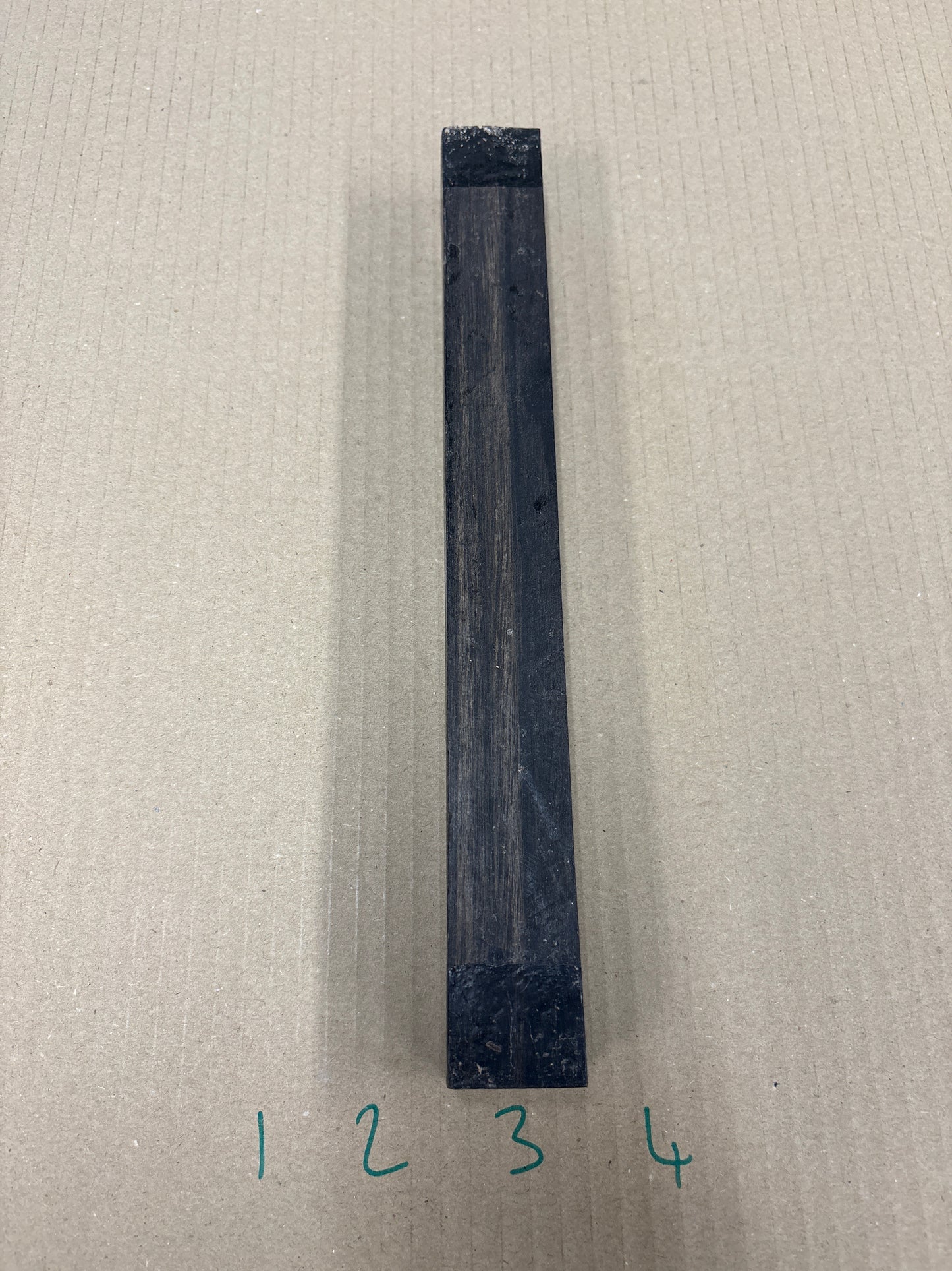 African Ebony  Spindle Blank N07 – 300 x 33 x 33mm