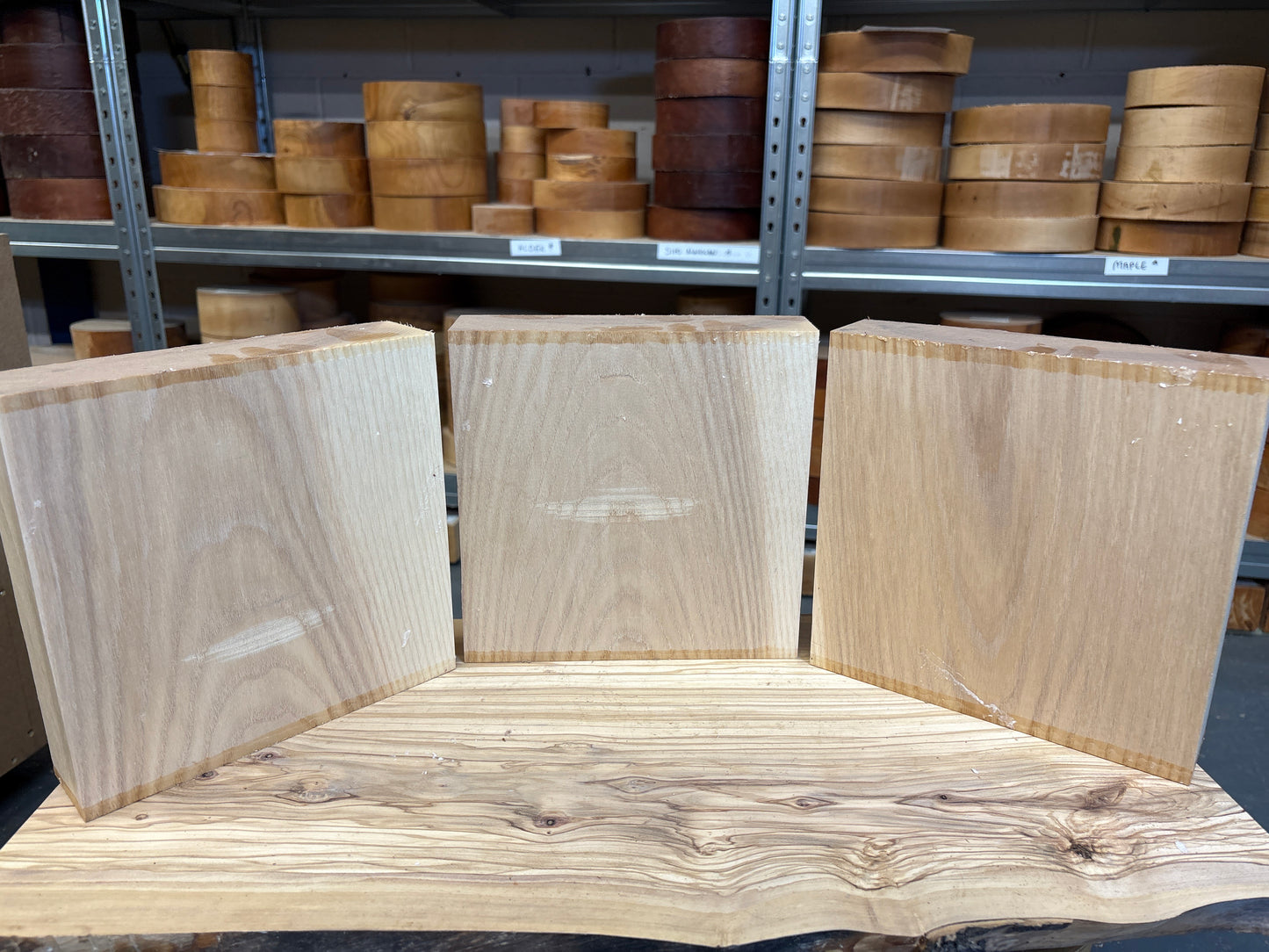 American Ash Bowl Blank