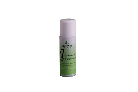 Chestnut Accelerator for Superglues – 200ml Aerosol
