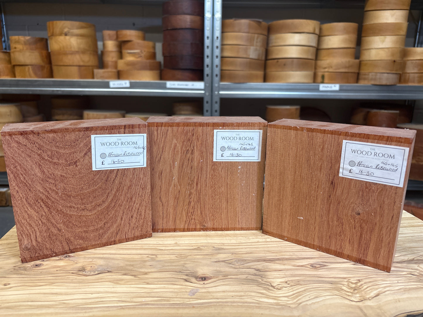 African Rosewood Bowl Blanks