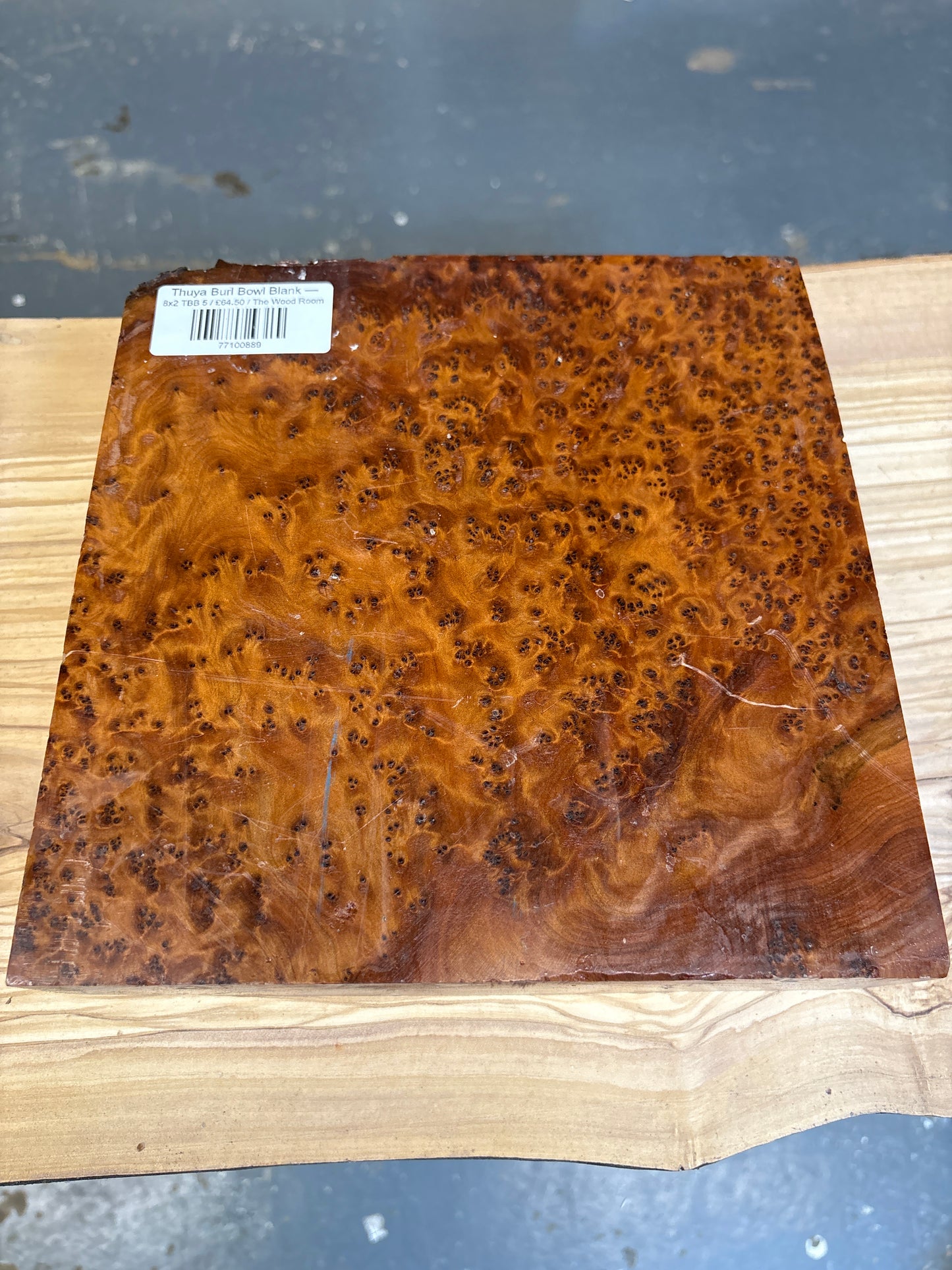 Thuya Burl Bowl Blank —