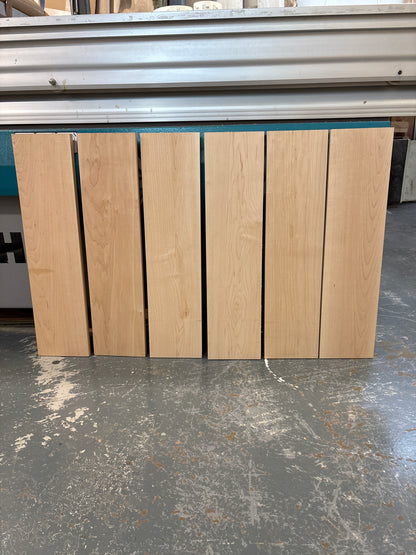 Maple Project Pack #170 — 6 Planed Planks