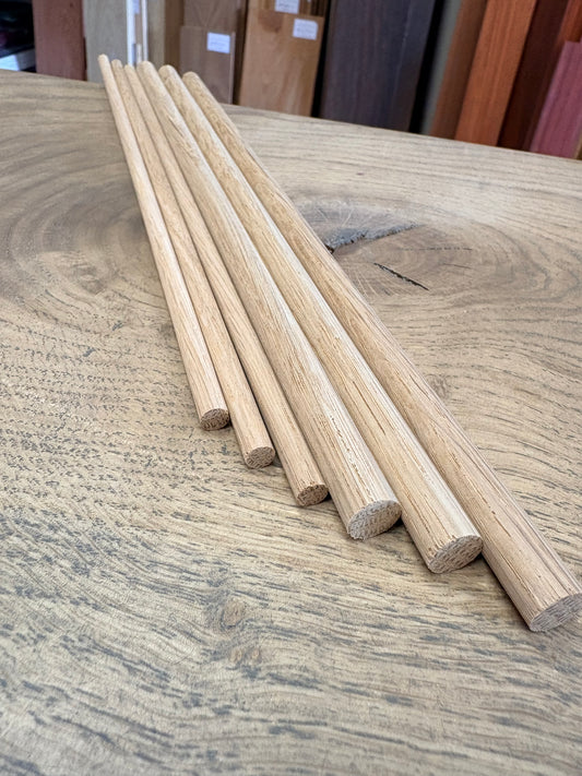 Oak Dowel – 10mm x 300mm