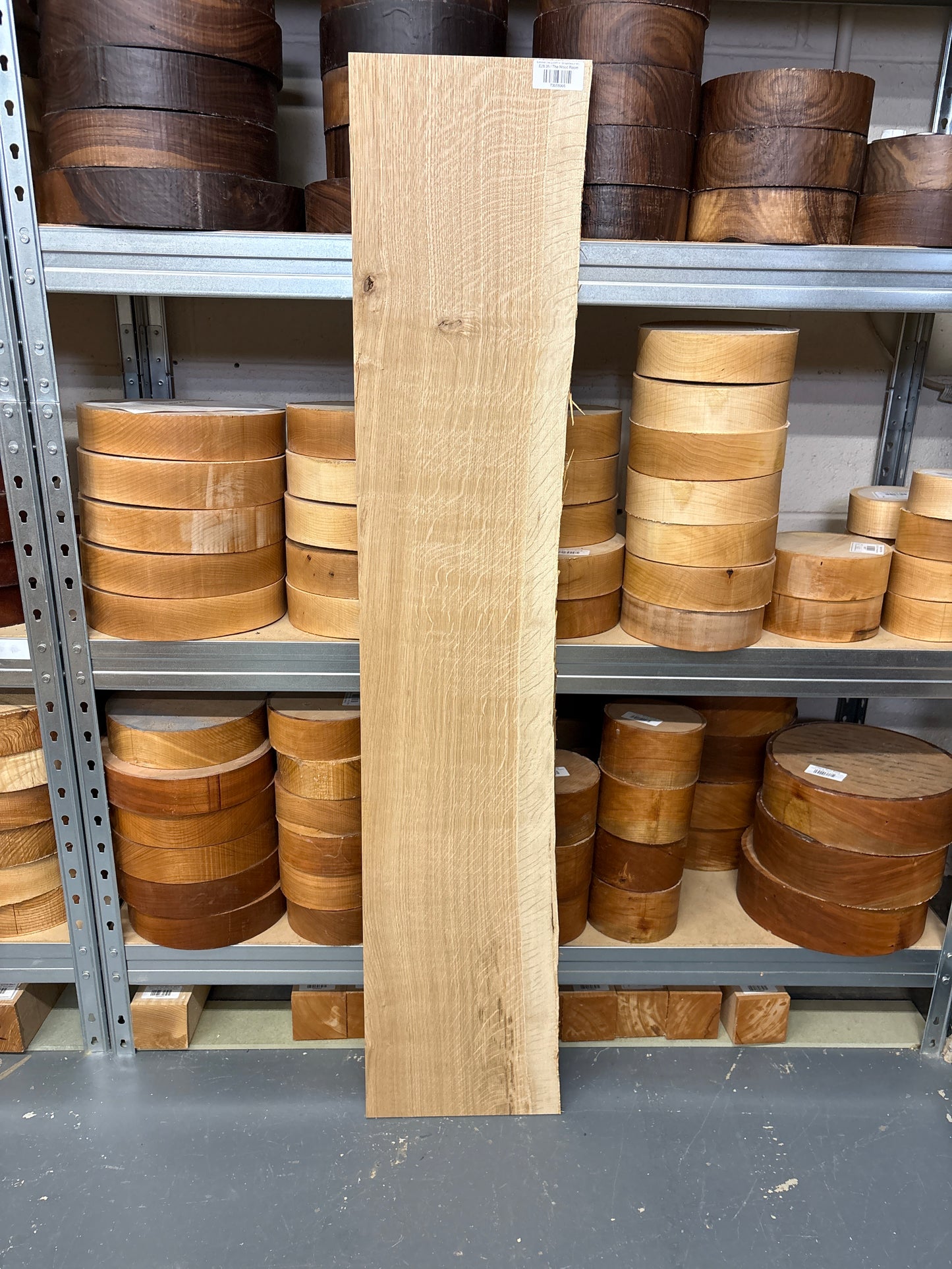European Oak EUO01 — 1245x240avg x18mm (Live Edge)