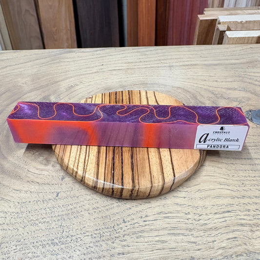 Pandora Acrylic Pen Blank — Chestnut Products