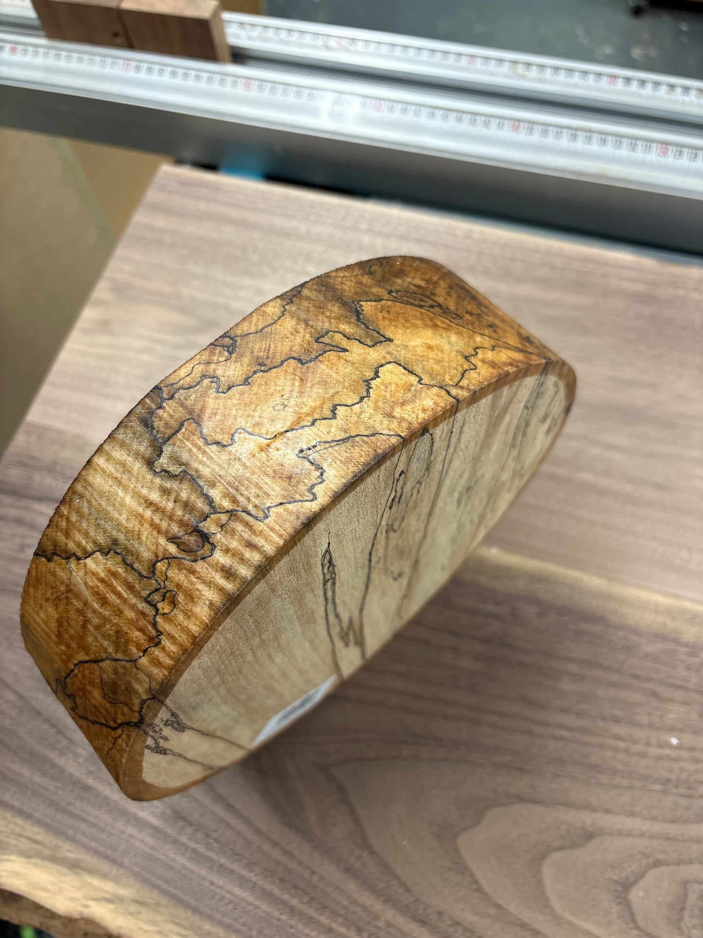 Spalted Beech Bowl Blank SBB09 — 235x62mm