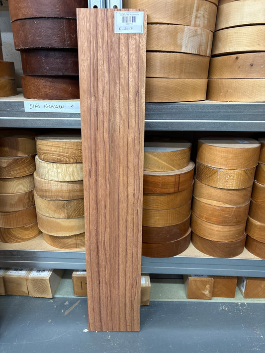 Red Zebrano Plank RZ02 — 810x145x22mm PAR