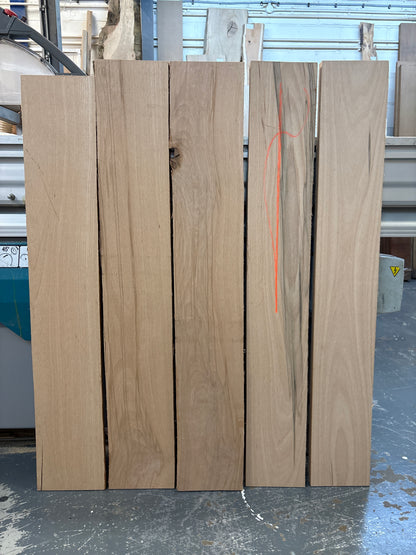 European Beech Project Pack #169 — 5 Sawn Planks