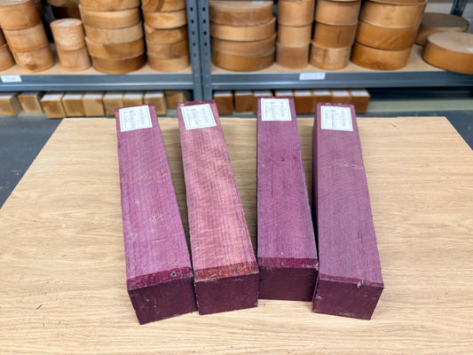 Purpleheart Spindle Blank