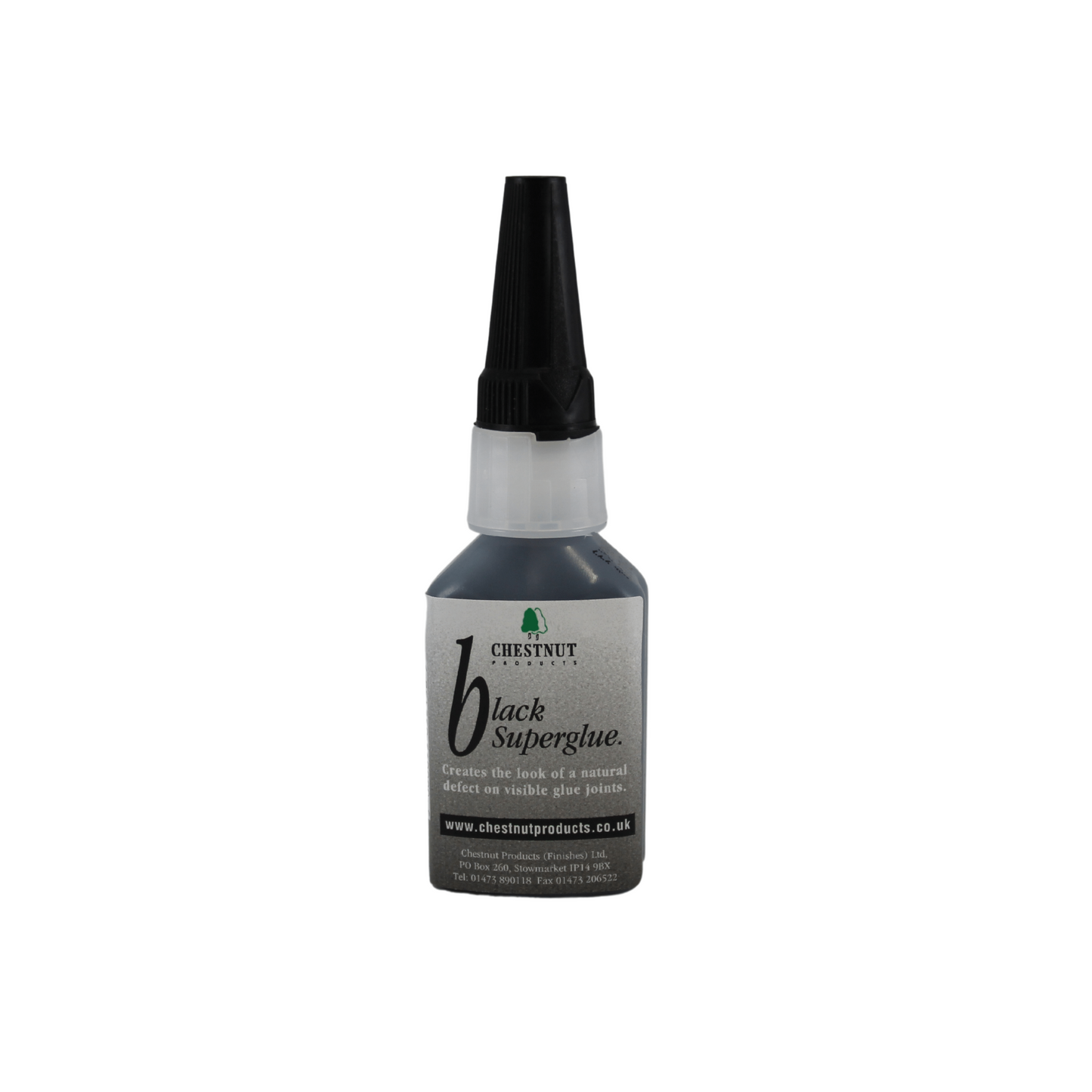 Chestnut Black Superglue – 20g