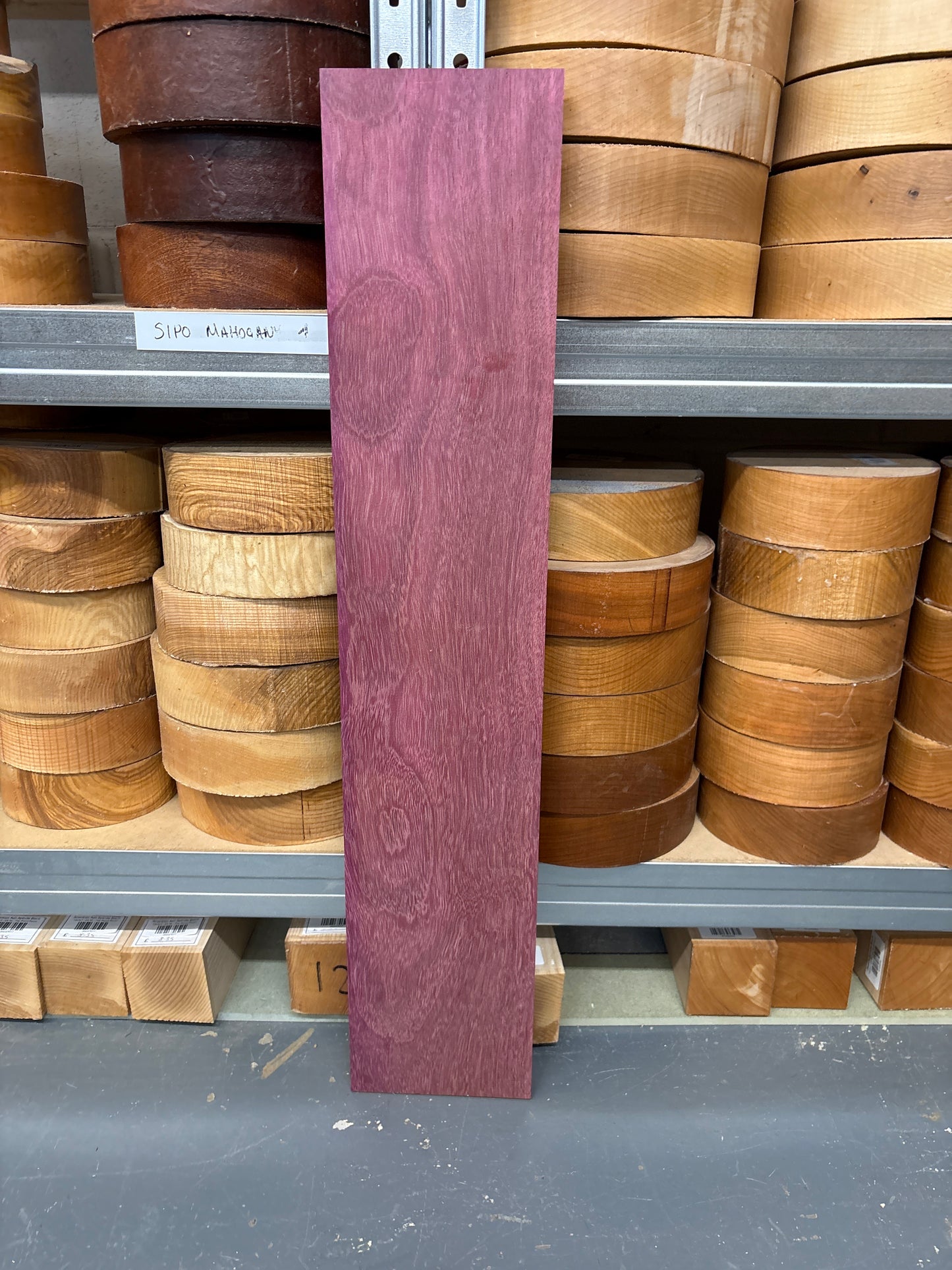 Purpleheart Plank PH09 — 765x150x23mm PAR