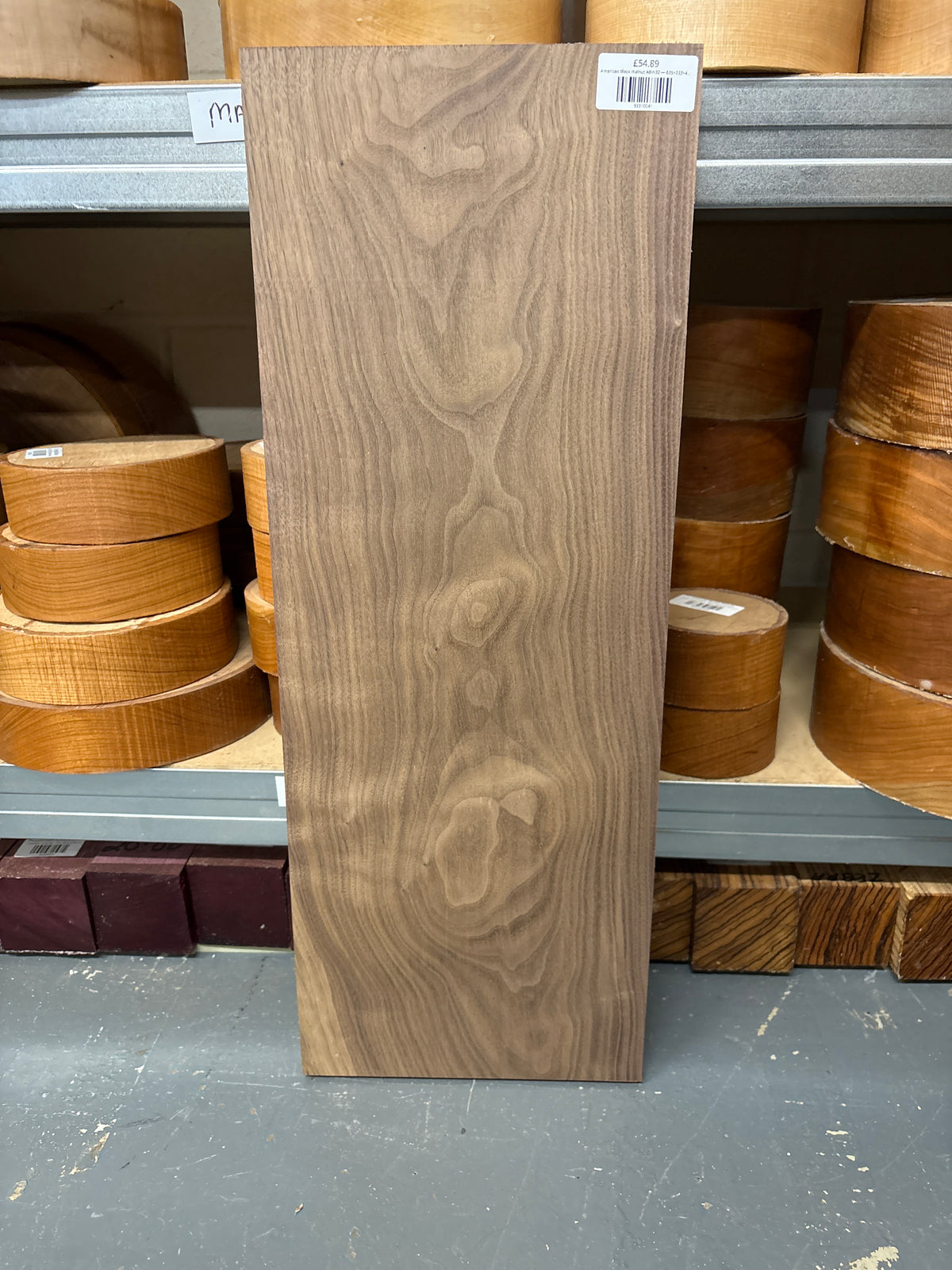 American Black Walnut ABW32 — 625×233×45mm