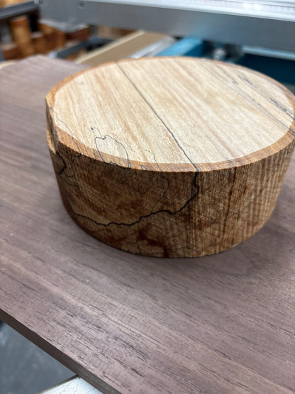 Spalted Beech Bowl Blank SBB06 — 160x62mm