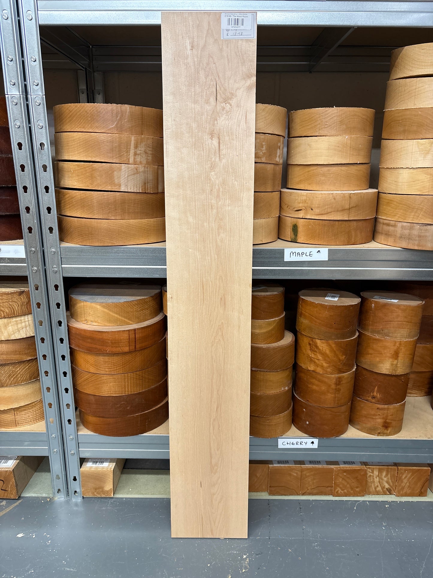 American Maple MP02 — 1030x160x23mm (Prime Grade)