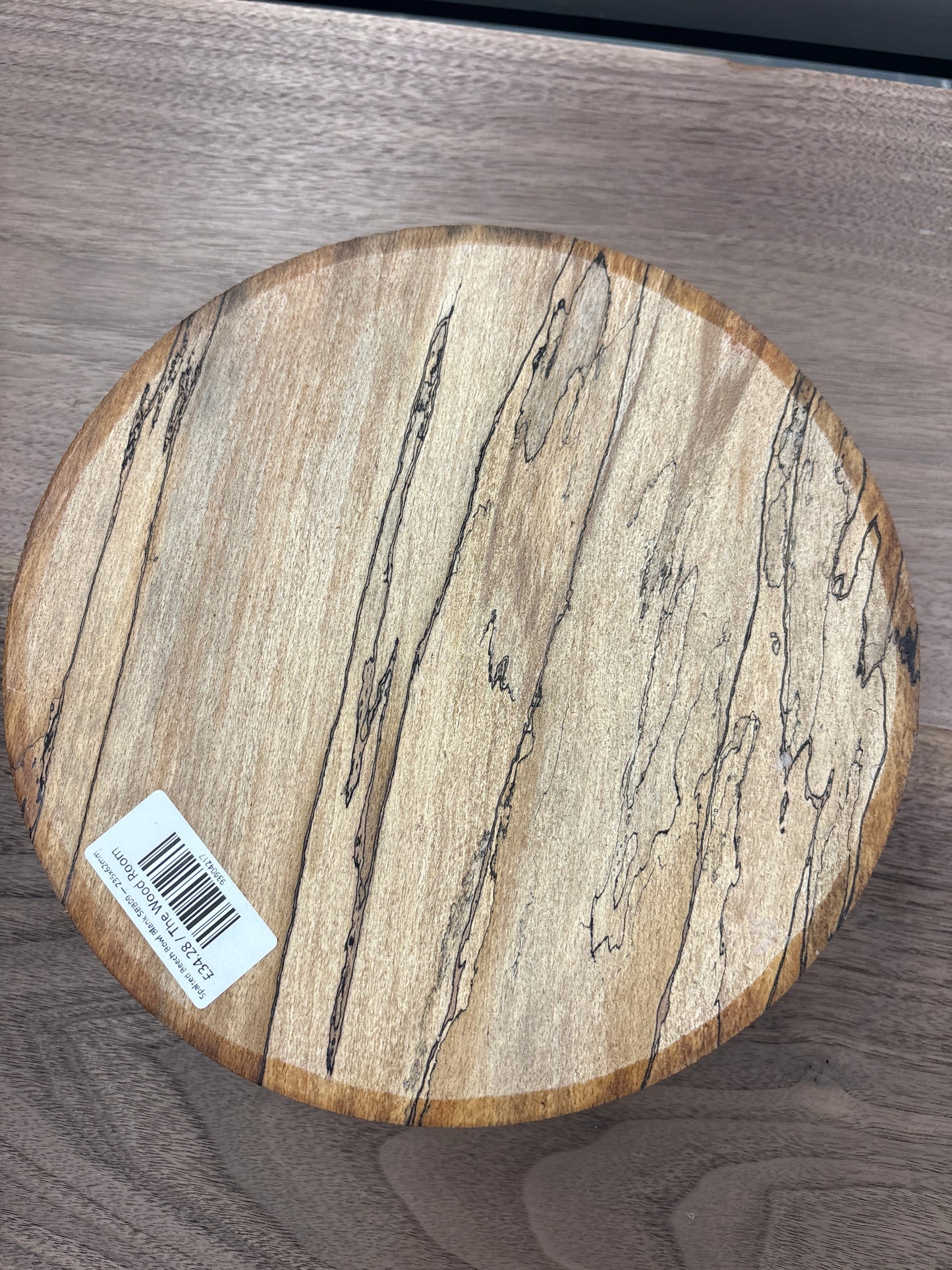 Spalted Beech Bowl Blank SBB09 — 235x62mm