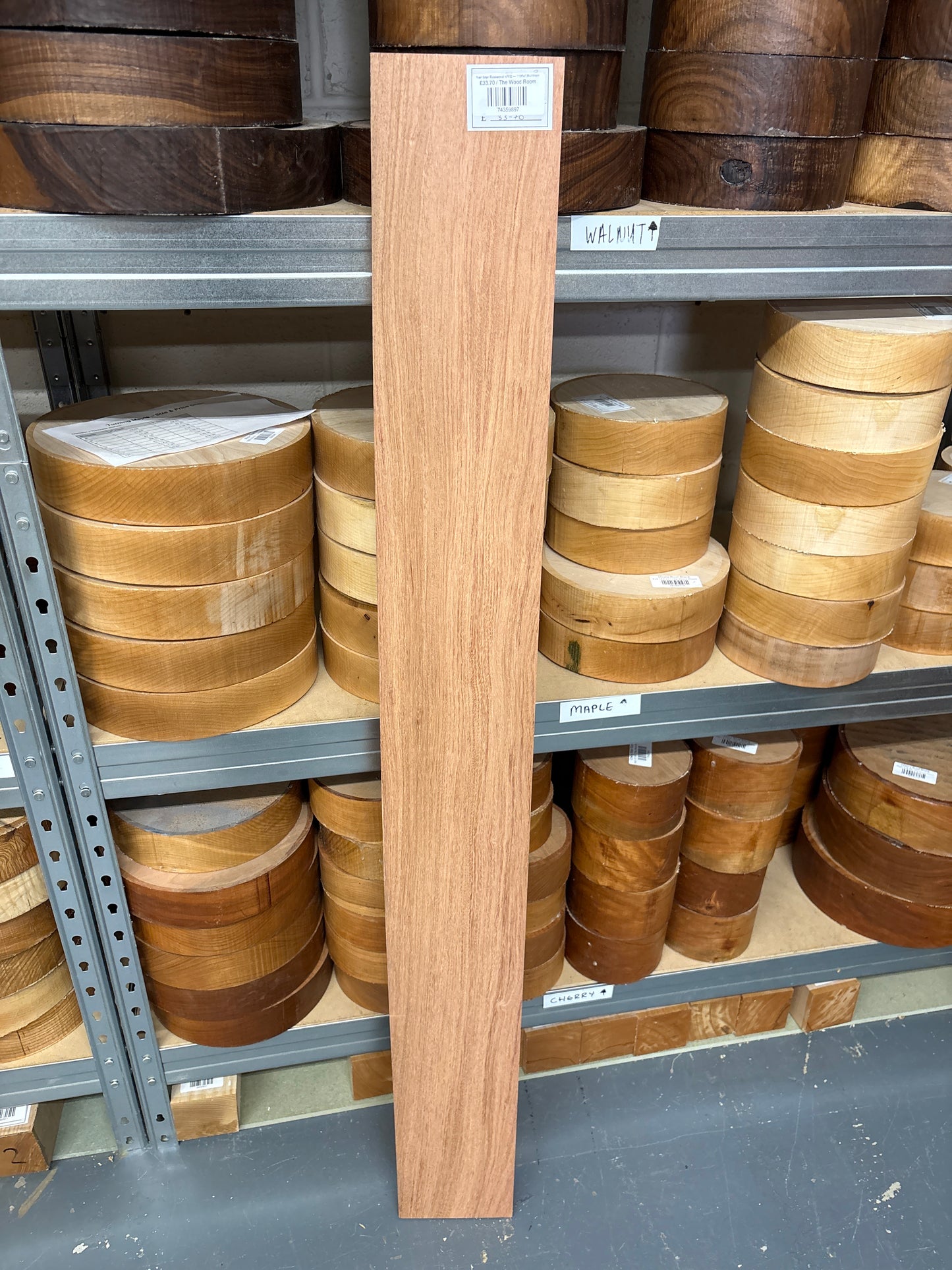 Namibian Rosewood NR02 — 1190x135x19mm