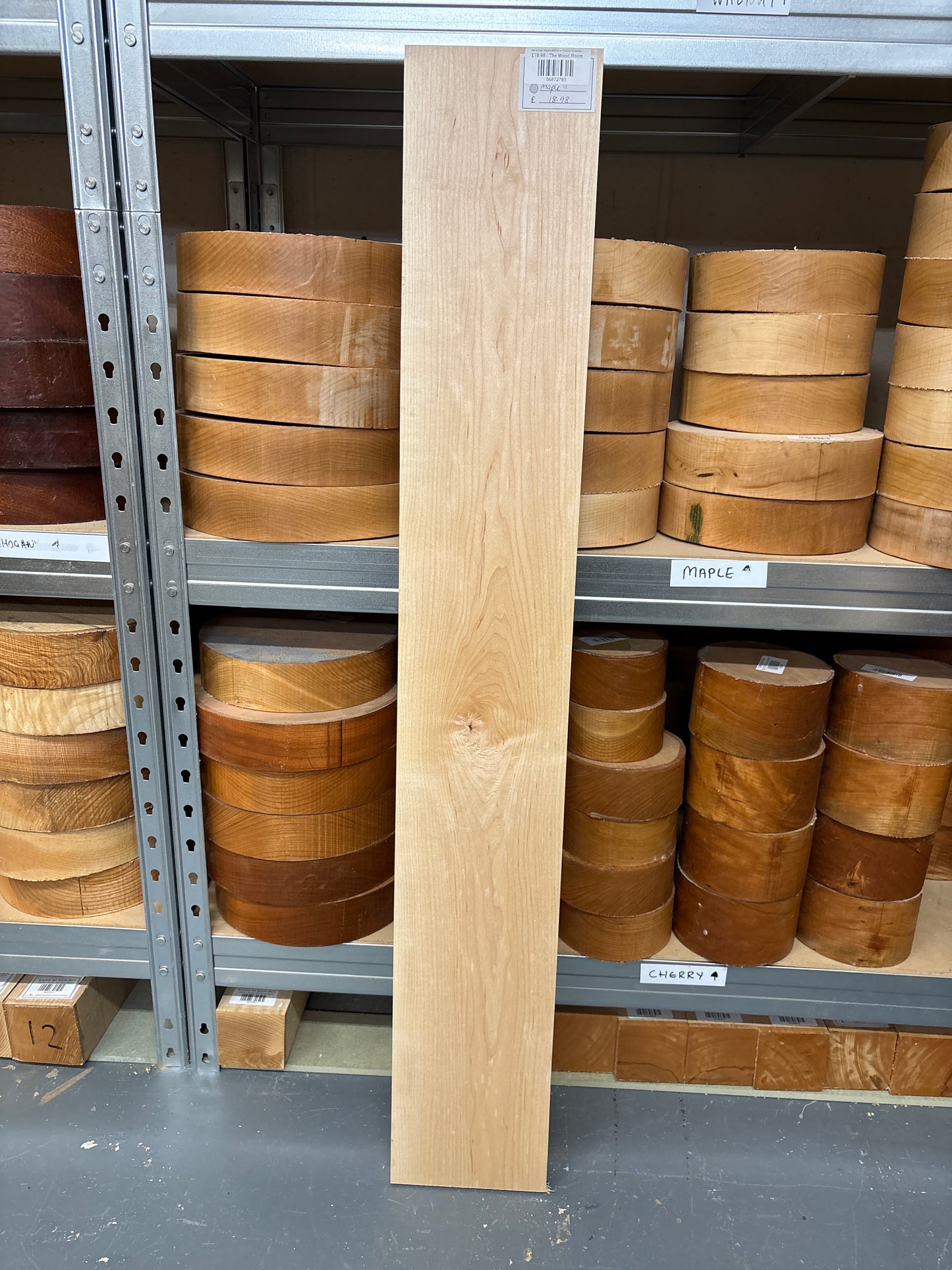 American Maple MP04 — 1025x155x25mm (Prime Grade)