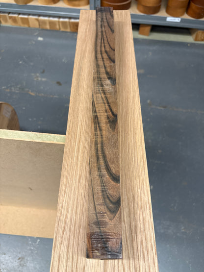 Mun Ebony Spindle Blank 04 — 47x36-38x36-38mm