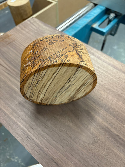 Spalted Beech Bowl Blank SBB03 — 135x60mm