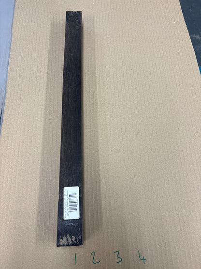 African Ebony Spindle Blank N01 – 490 x 36 x 36mm