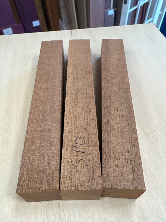Sipo Mahogany Pen Blank