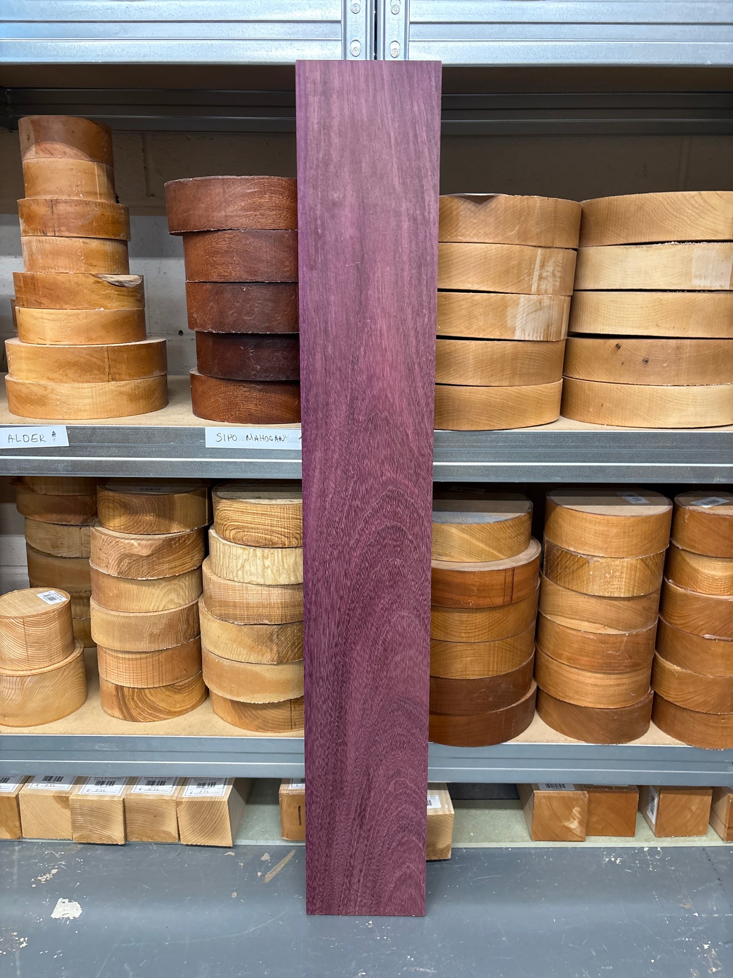 Purpleheart Plank PH07 — 1020x150x22mm PAR