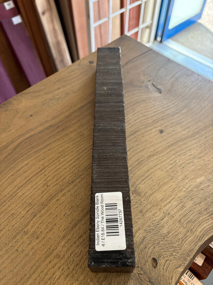 Indian Ebony Spindle Blank