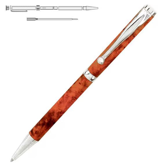 7mm Slimline Pen Kit – Fancy Style