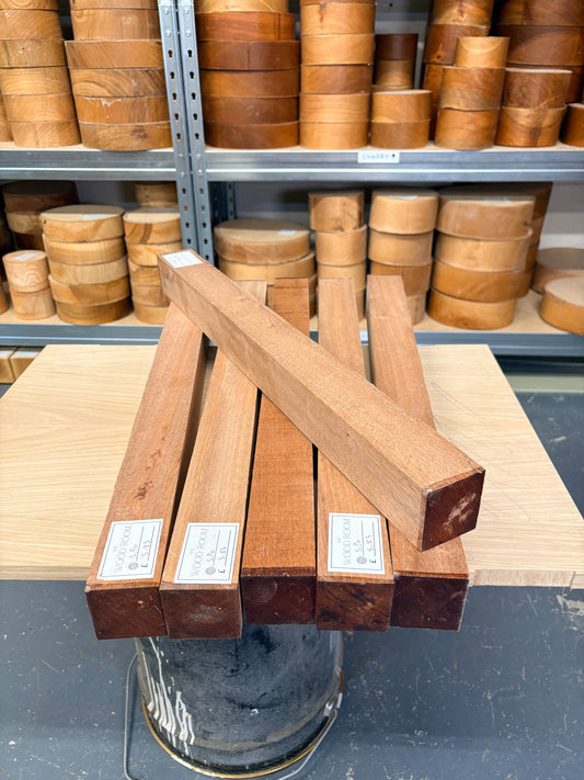 Sipo Mahogany Spindle Blank